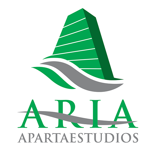 Diseño de logo Aria Apartaestudios