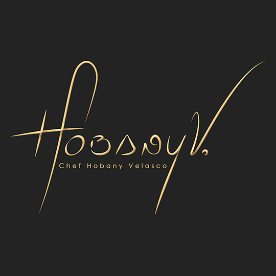 Diseño de logo Hobany Velasco Chef